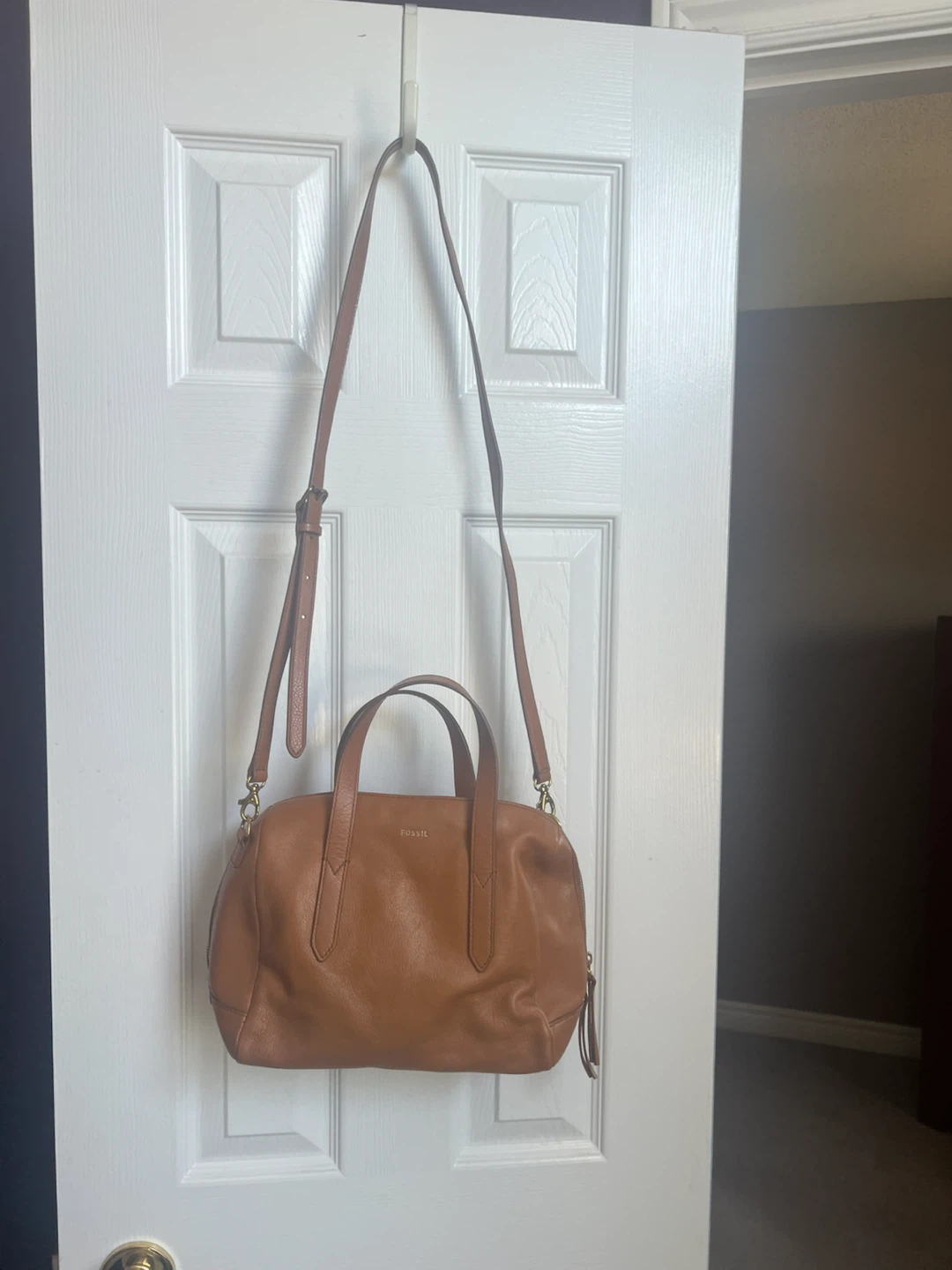 Fossil Leather Satchel Purse - photo 5