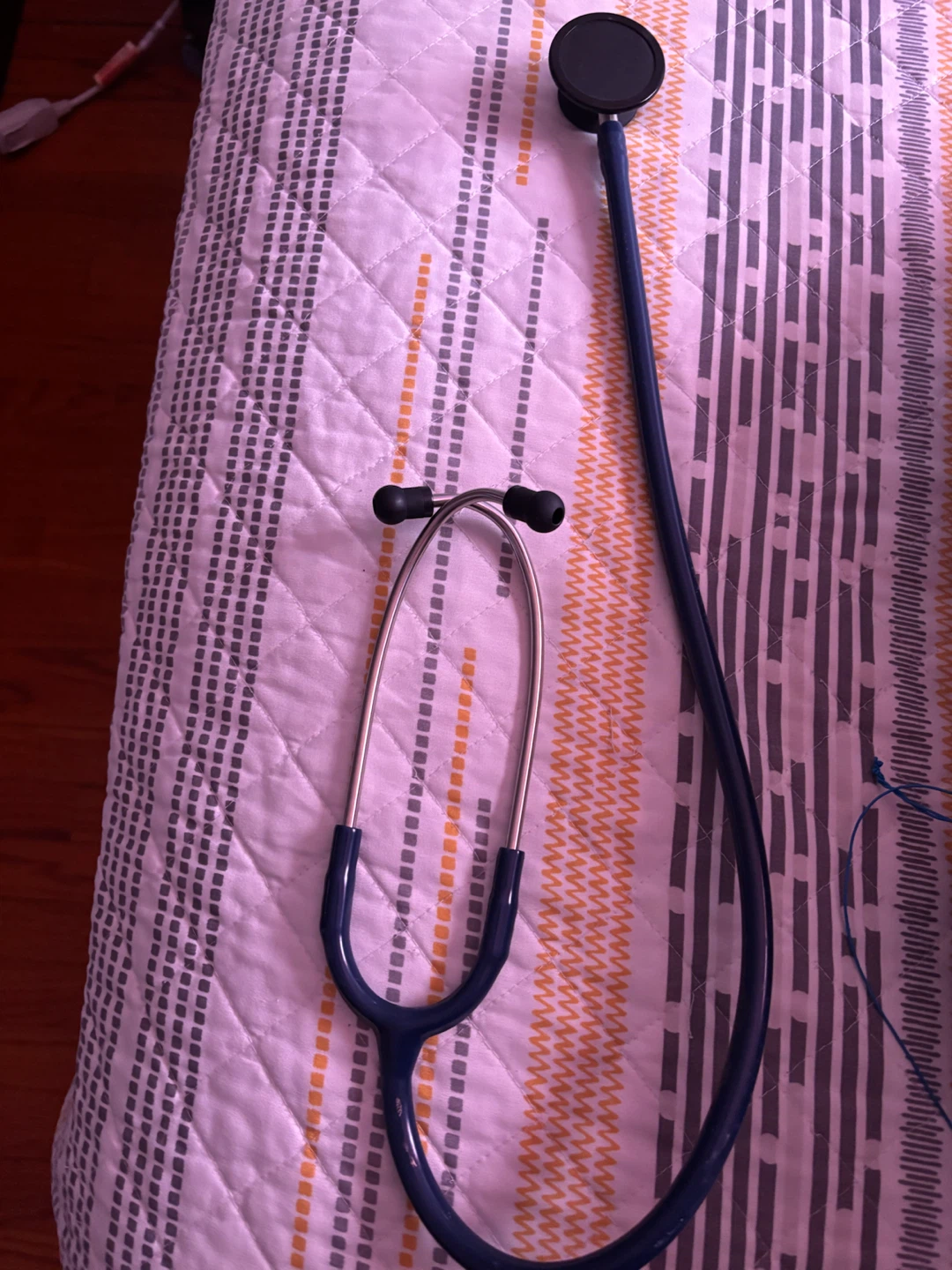 Navy Blue Stethoscope