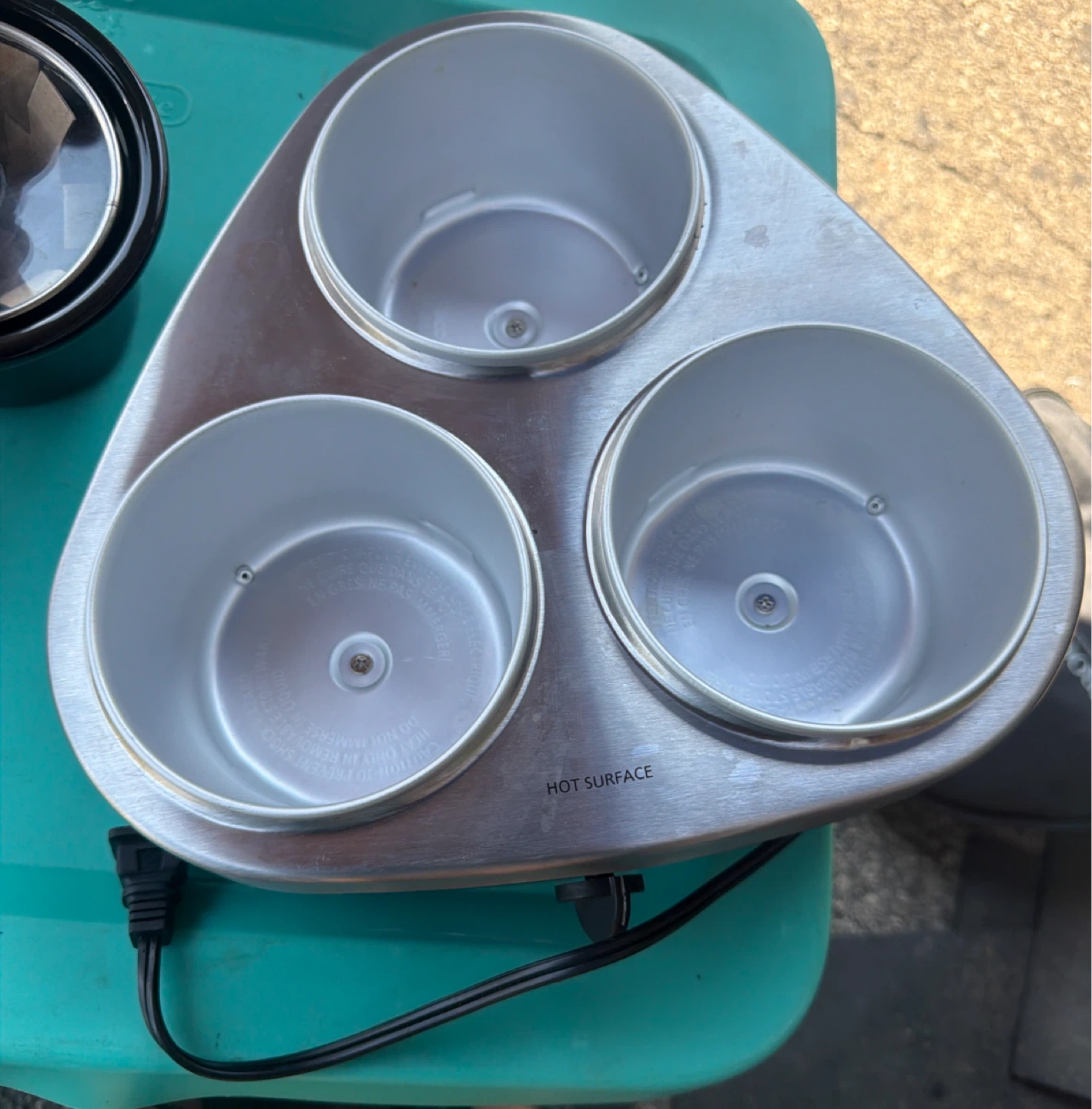 Crock-Pot Triple Slow Cooker with Carrier - photo 2