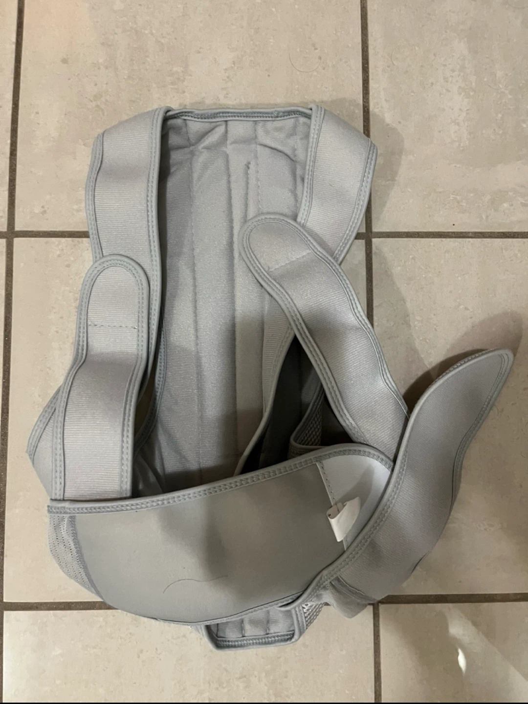 Free Grey Posture Corrector Back Brace
