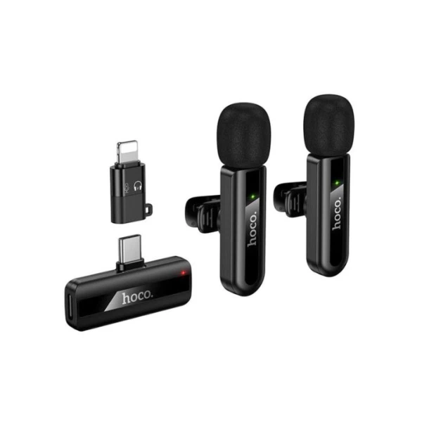 Dual-Mic Wireless Mini Microphone - - photo 5