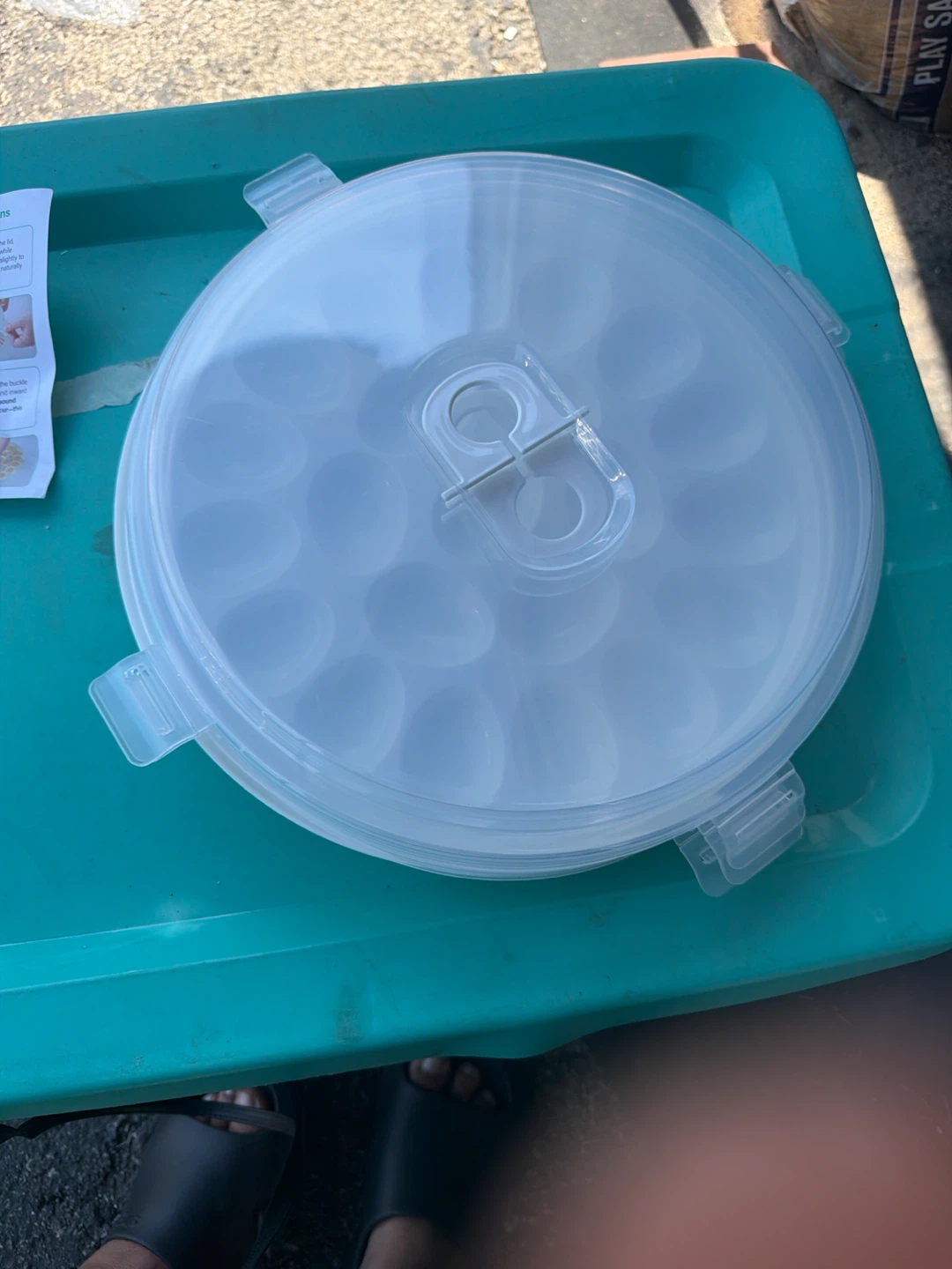 24 Egg Holder with Lid - photo 2