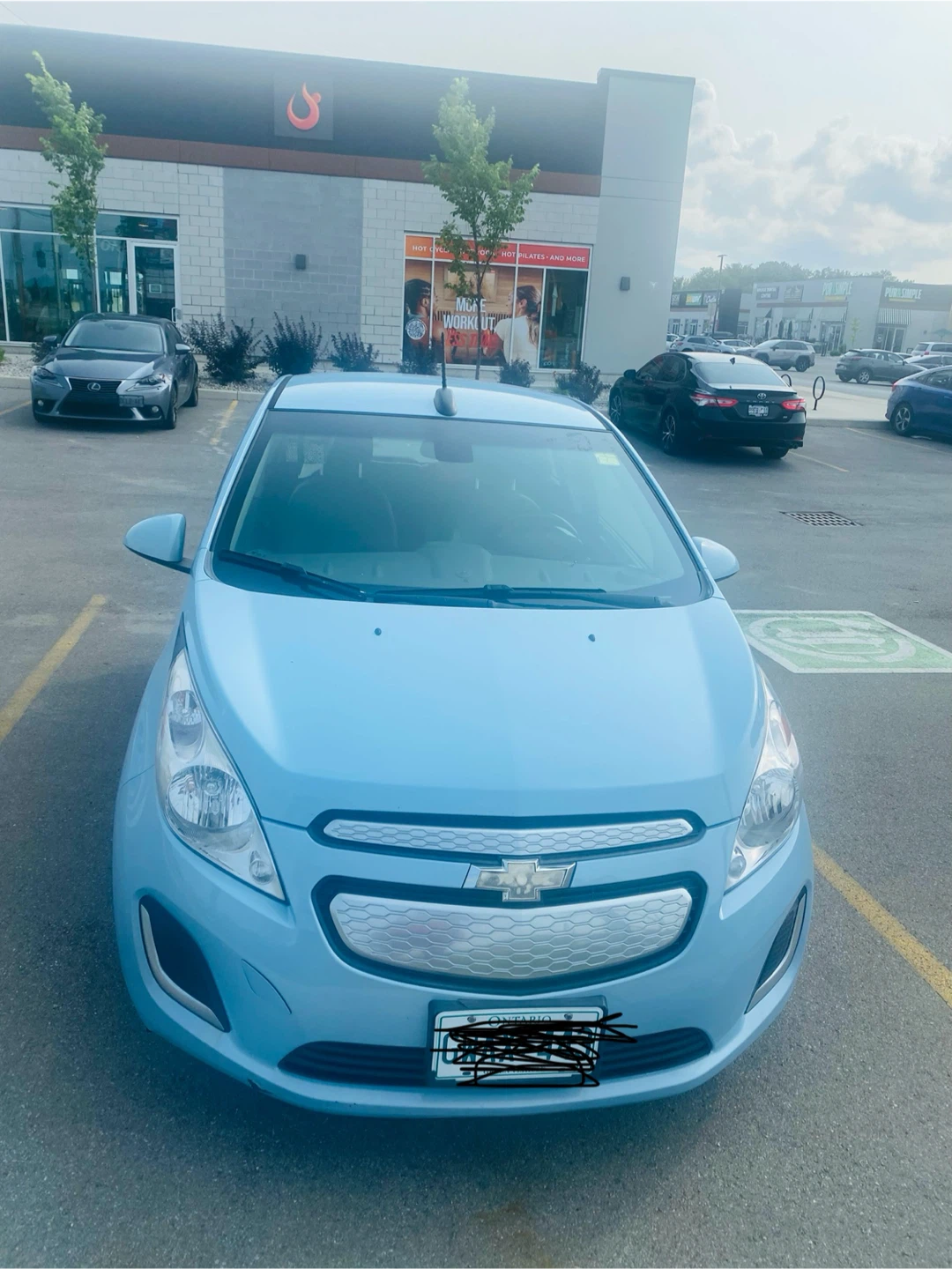Light Blue Chevrolet Spark EV - photo 2