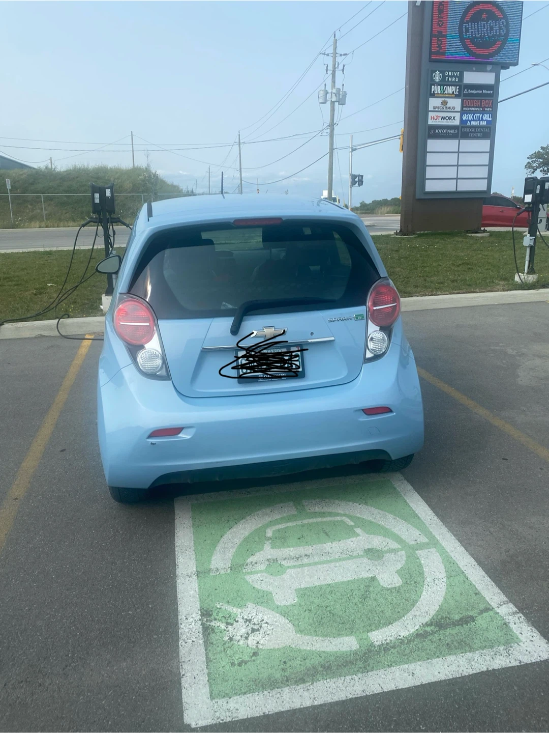 Light Blue Chevrolet Spark EV - photo 4