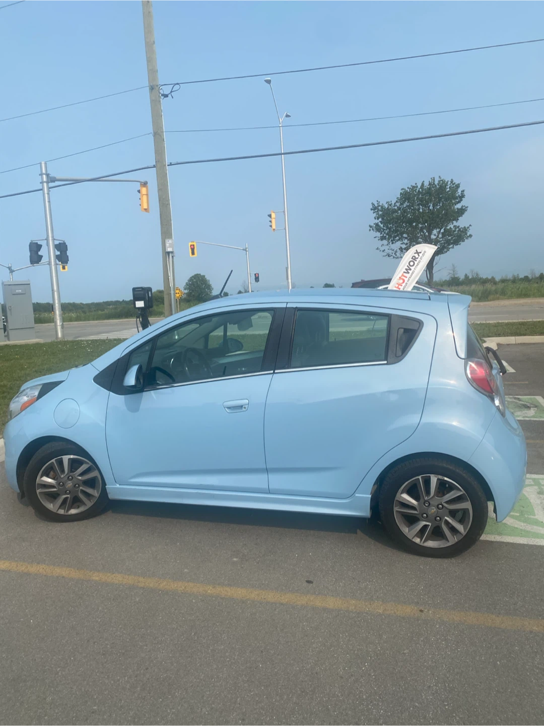 Light Blue Chevrolet Spark EV - photo 5