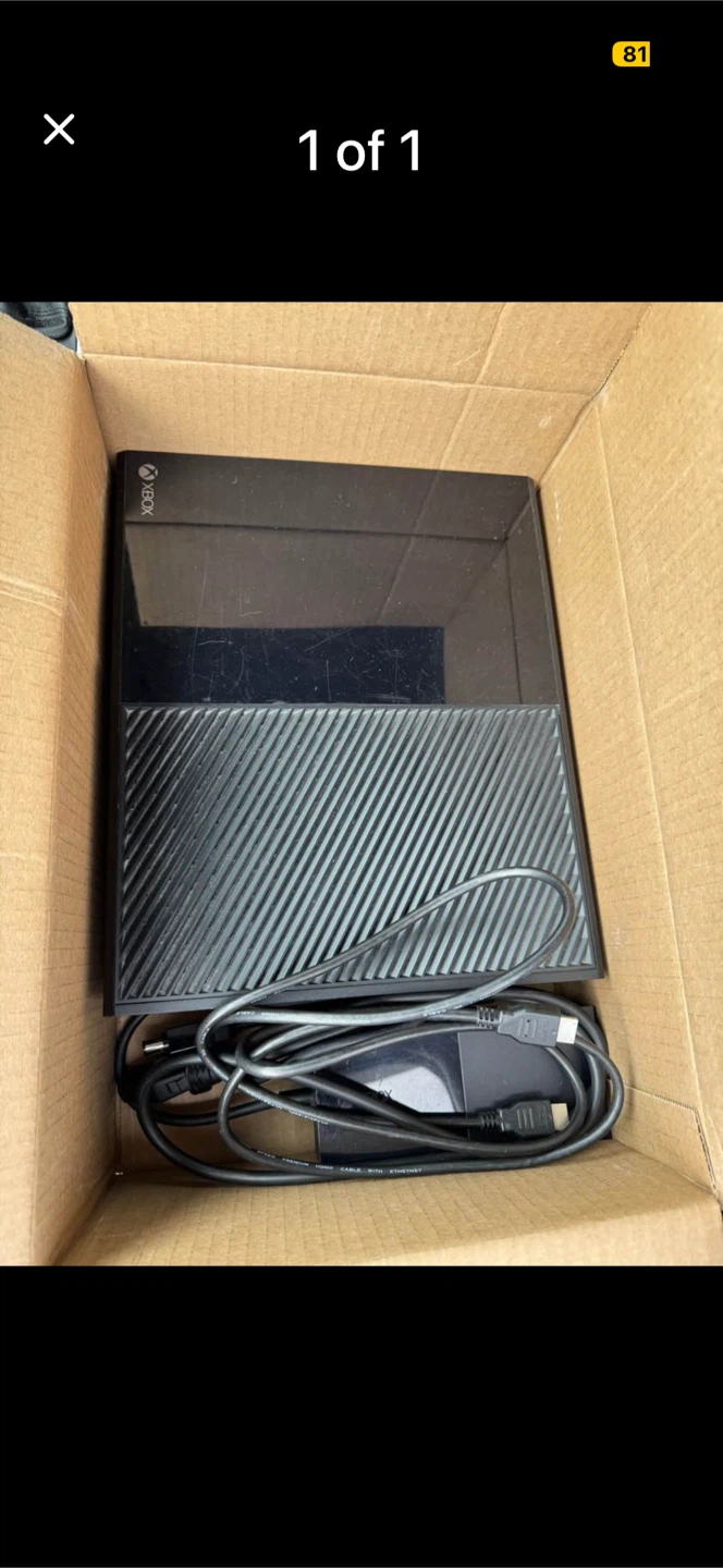 Xbox One Gaming Console with Power Cable