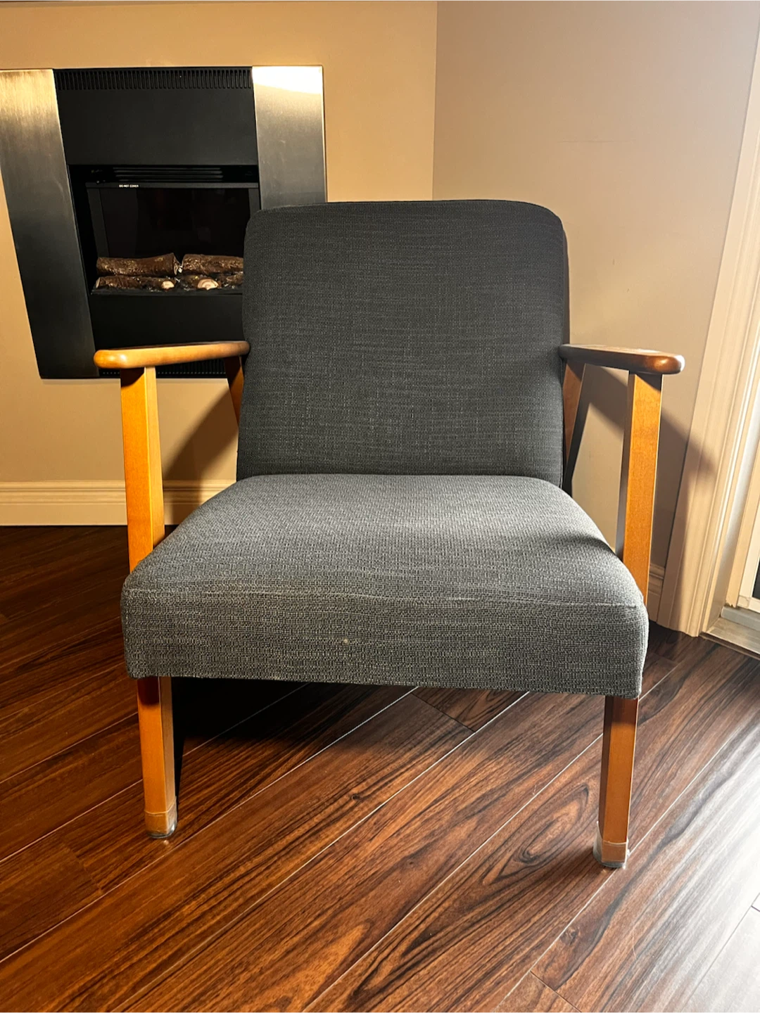 Ikea fabric armchair