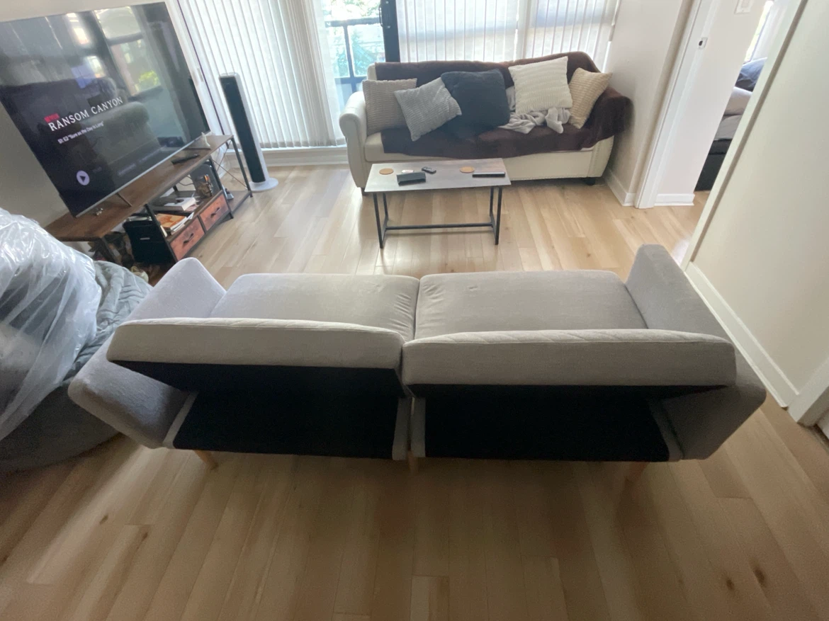 Grey Sofa Bed - photo 3