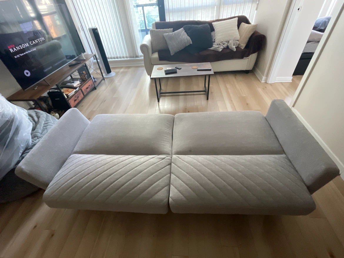 Grey Sofa Bed - photo 4