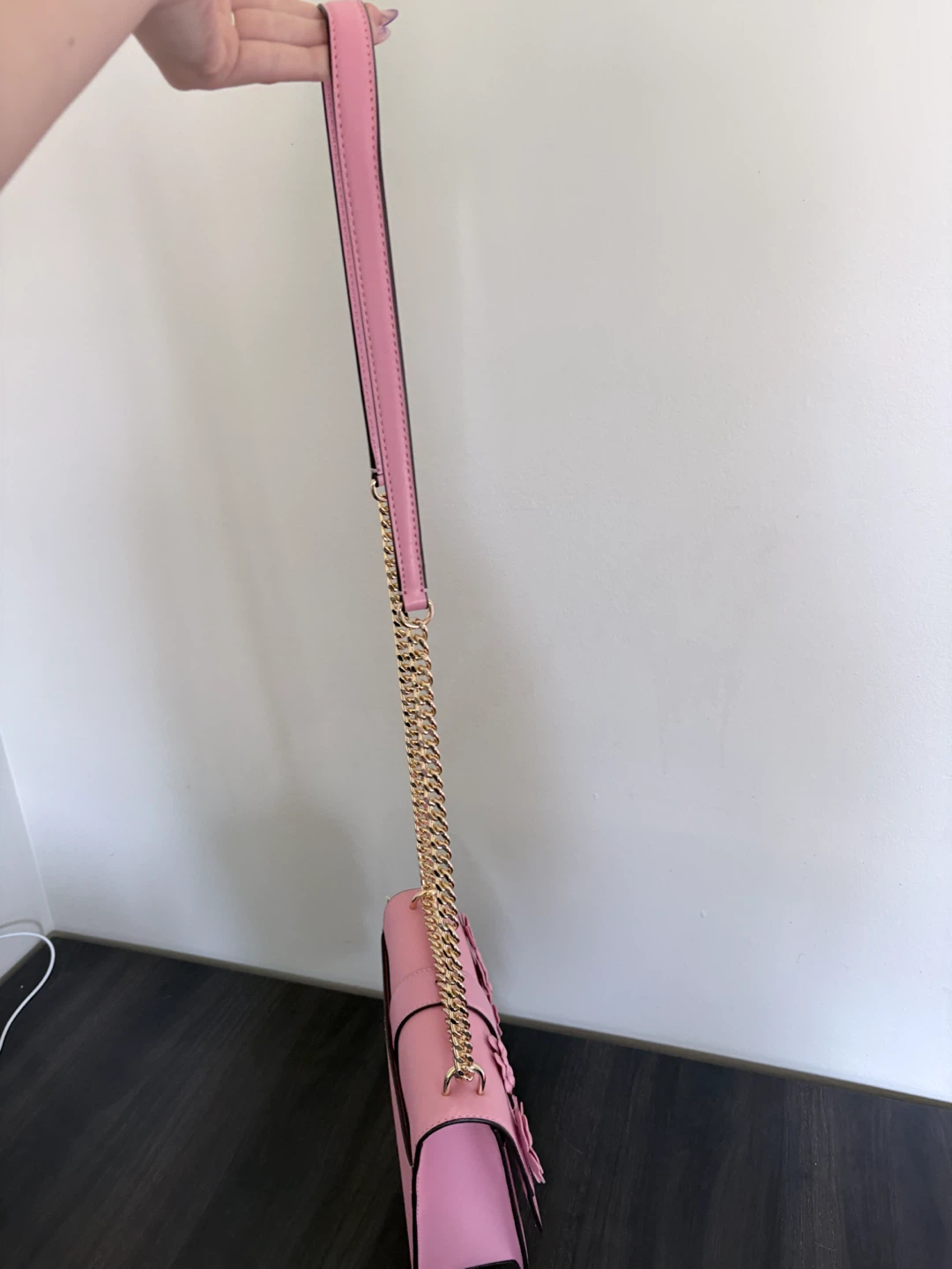 Michael Kors Pink Flower Crossbody Bag - photo 5
