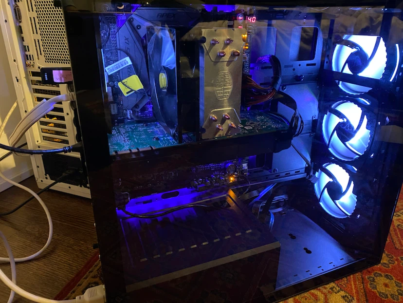 NEW BUILD  🔥 gaming /  PC  - Intel i7-7700K + 32” monitor + - photo 4