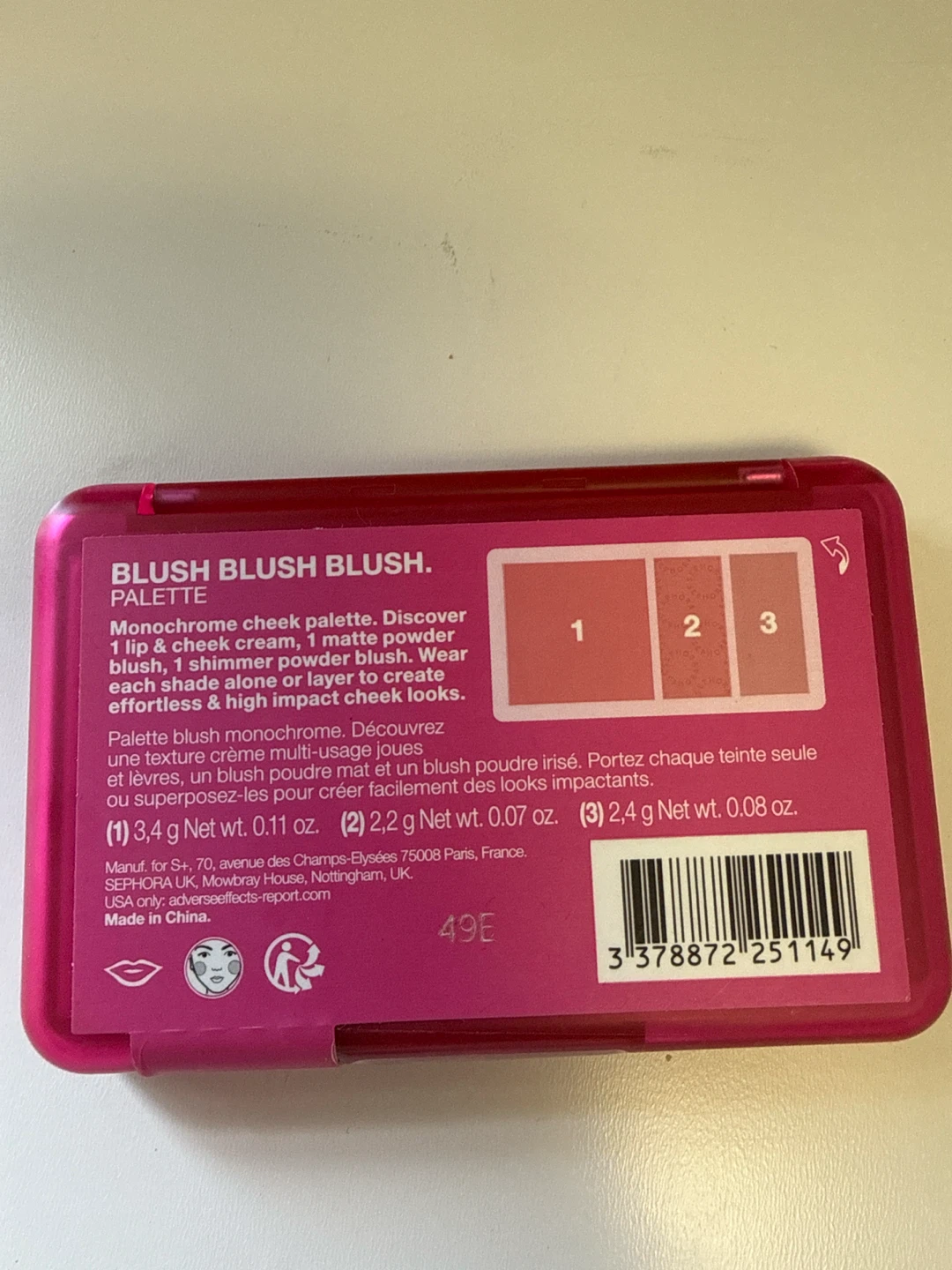 BRAND NEW Sephora Blush Blush Blush Palette - photo 3