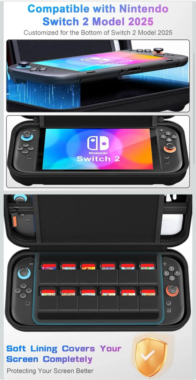Carrying Case for Nintendo Switch 2 - photo 2