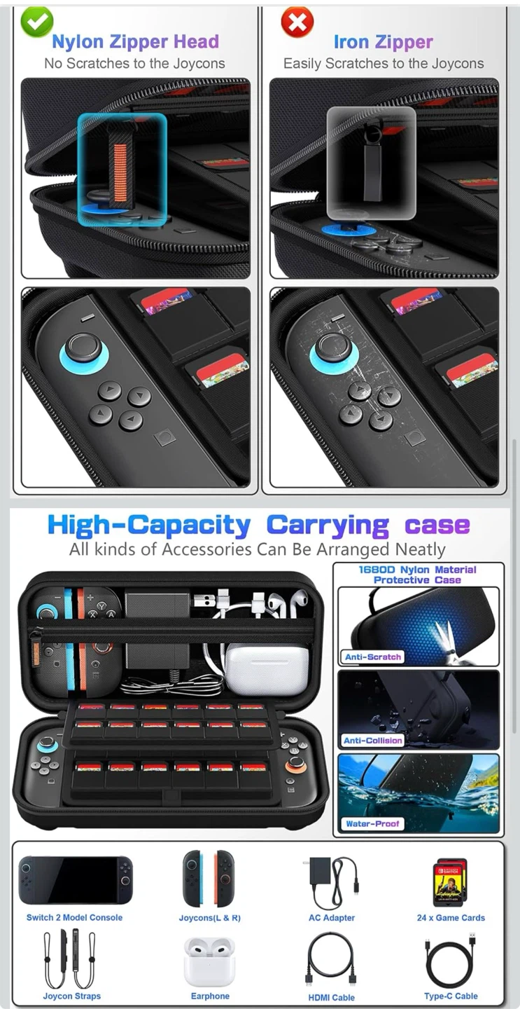 Carrying Case for Nintendo Switch 2 - photo 3