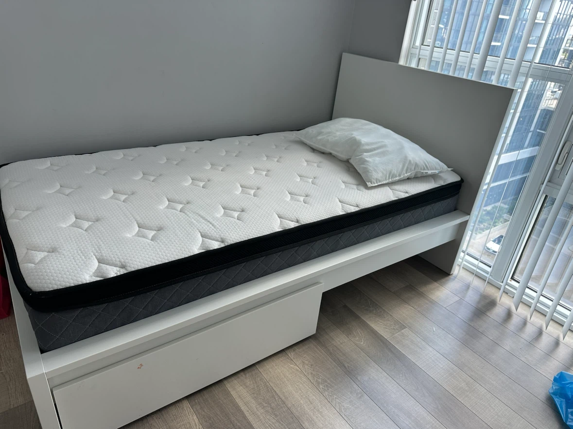 IKEA MALM Single Bed with free Mattress - photo 3