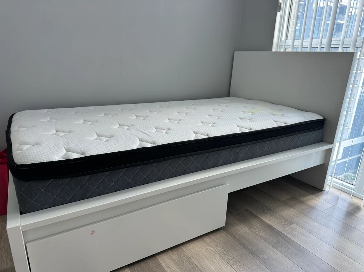 IKEA MALM Single Bed with free Mattress - photo 4