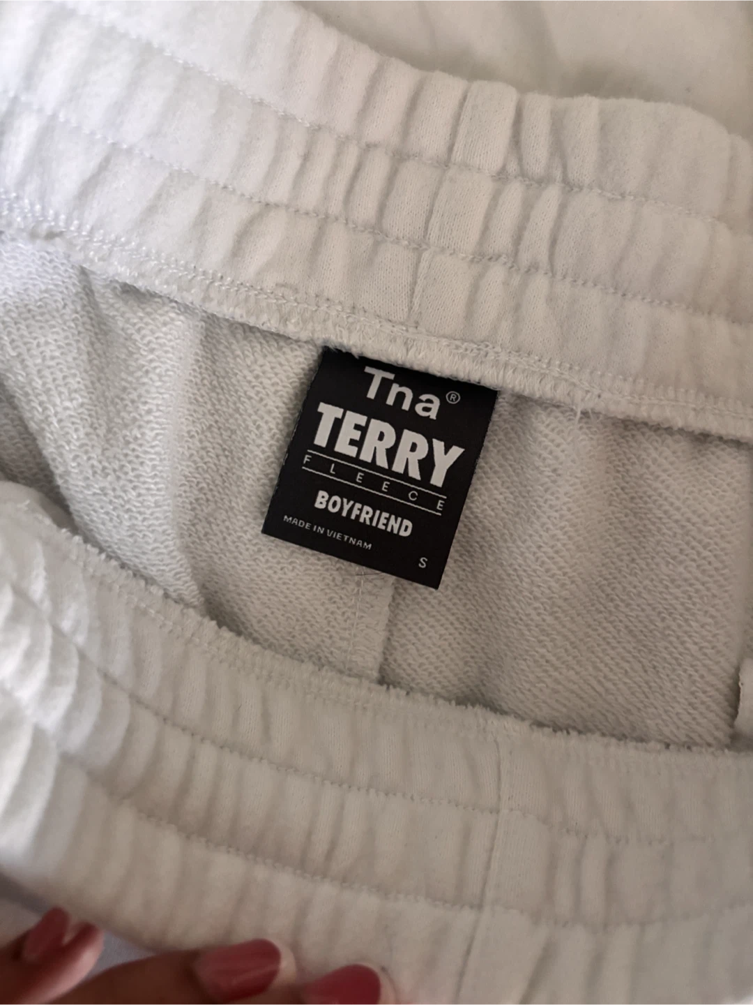 Tna Terry Fleece Boyfriend Shorts - photo 4