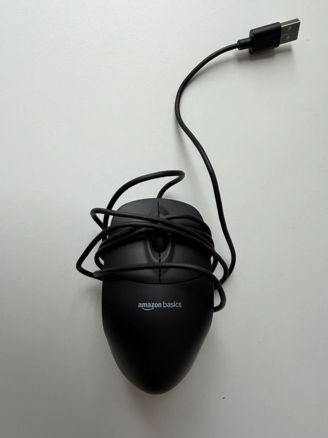 Amazon Basics USB Wired Computer Mouse