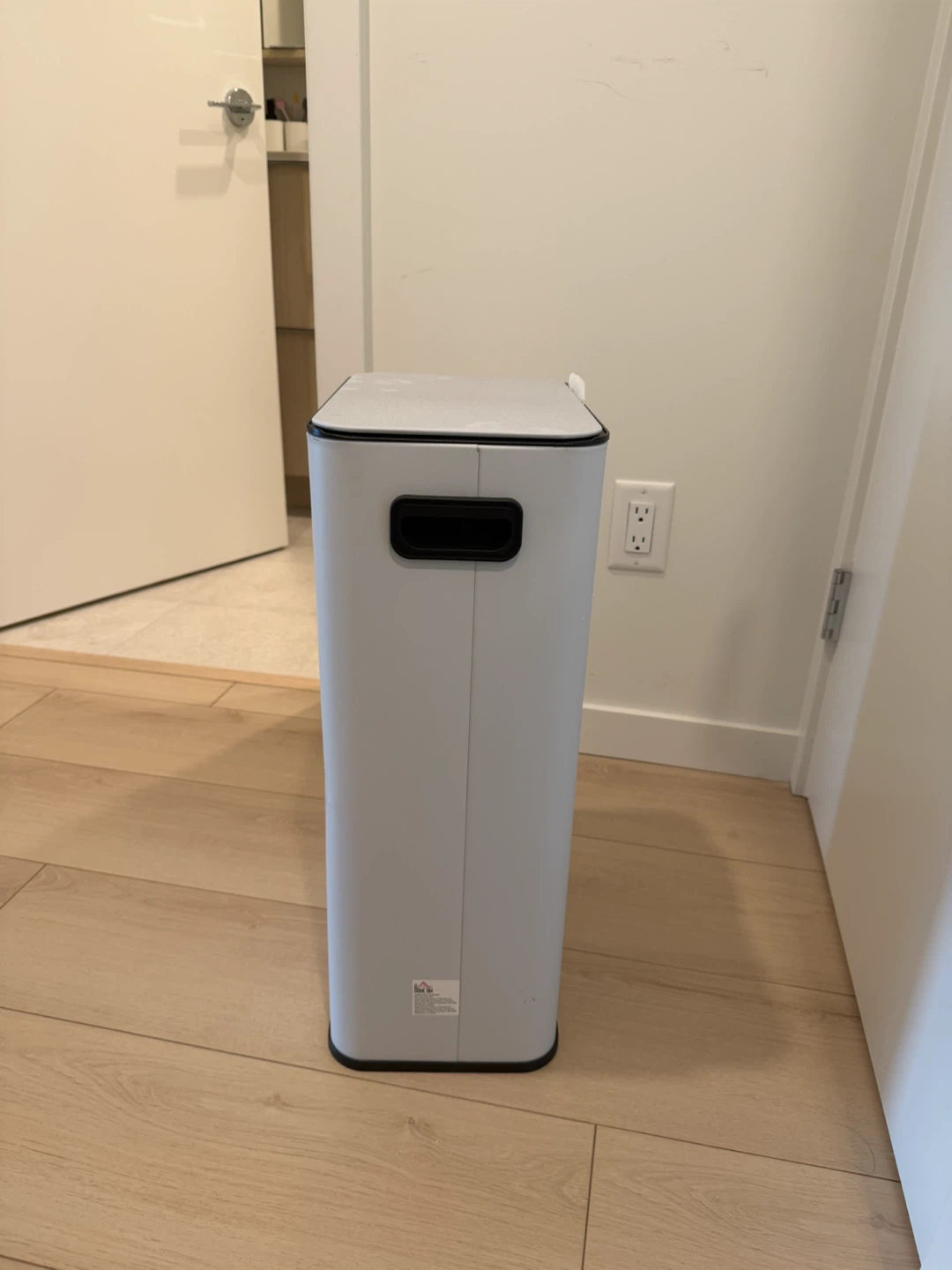 Homcom 20L Garbage Can, White - photo 5