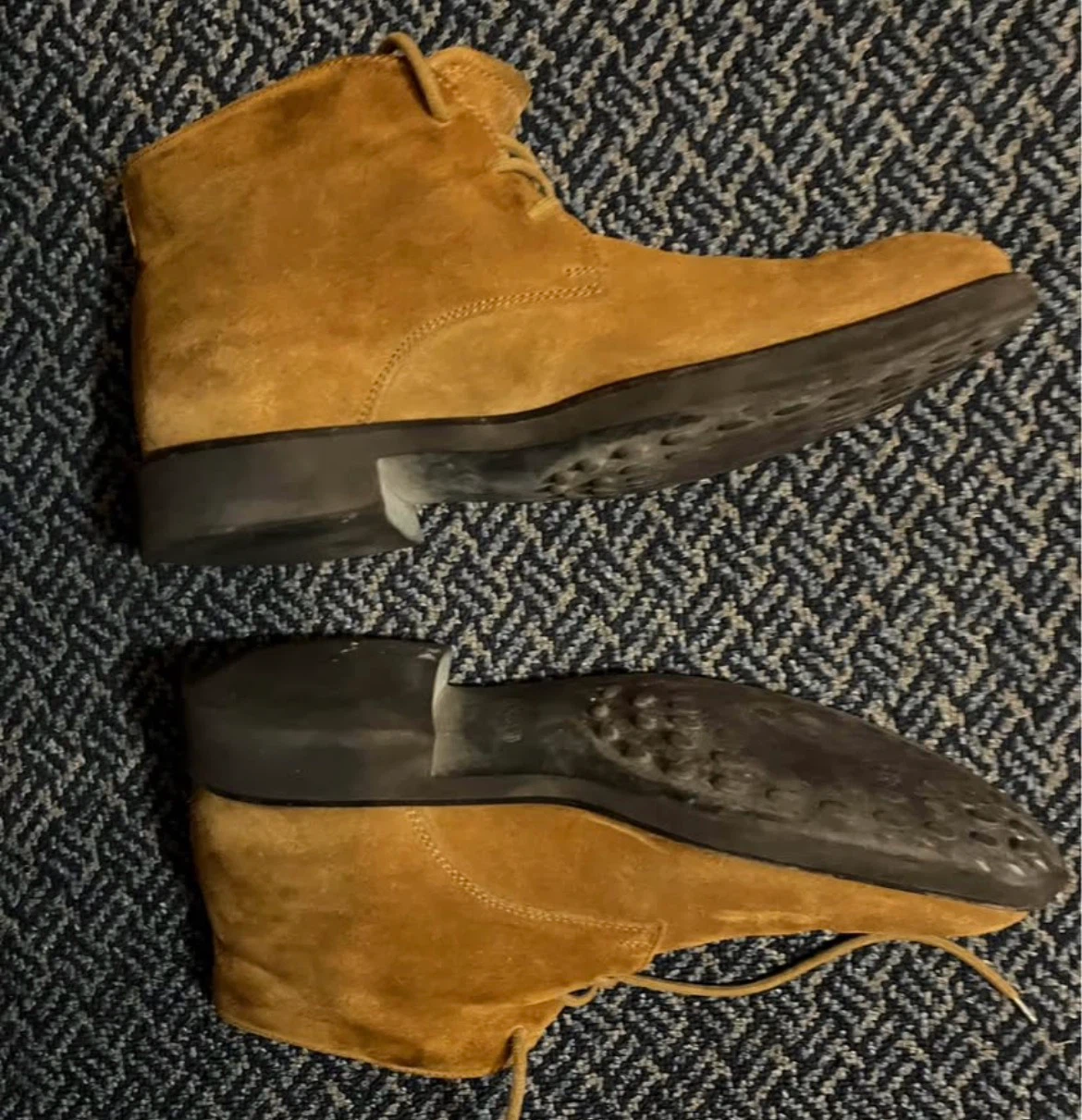 TOD'S Suede Chukka Boots Size 8 - photo 2