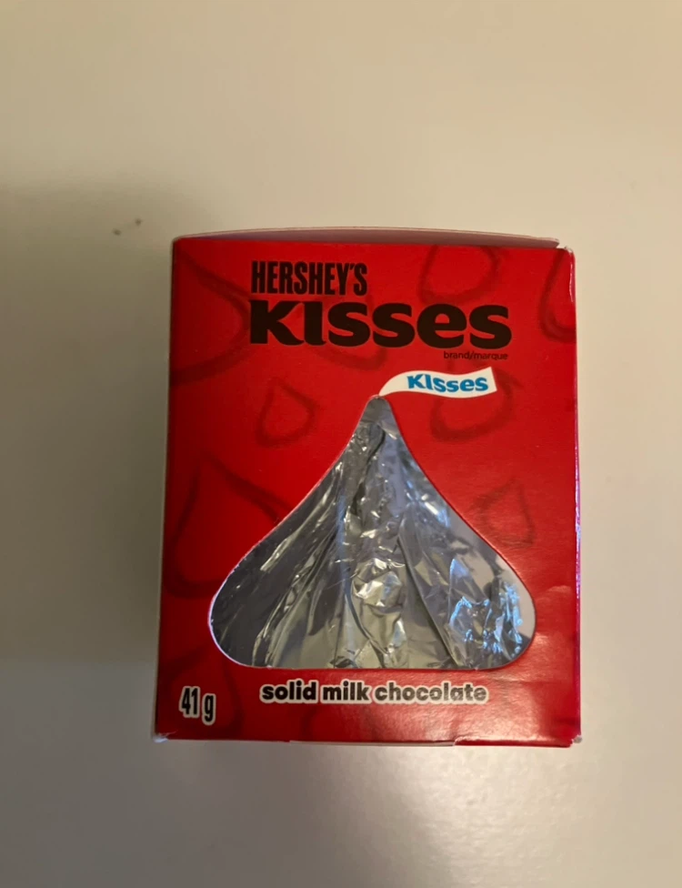 Hershey's Kisses Solid Milk Chocolate 41g