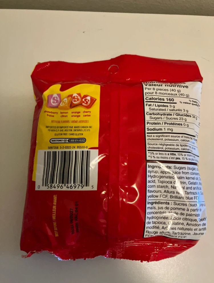 Starburst Original Fruit Chews Candy - photo 2