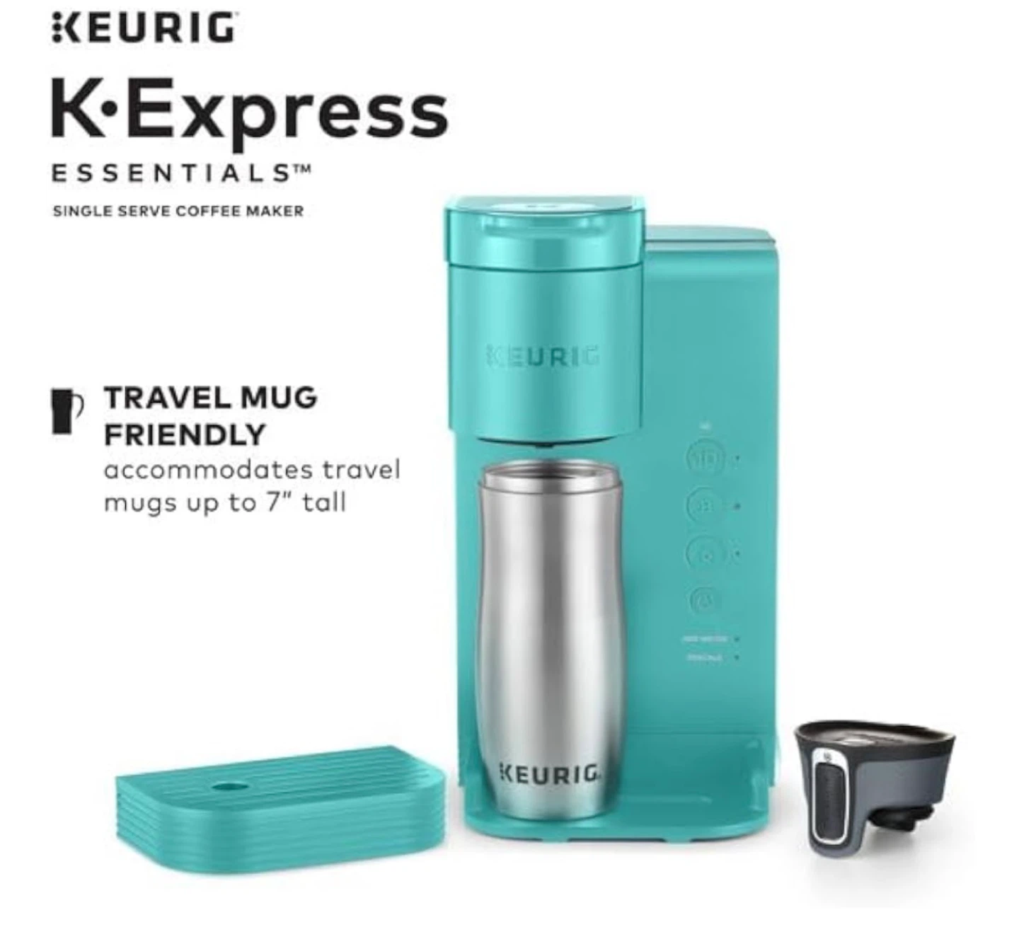 Keurig K-Express Essentials Teal Single Serve - photo 3
