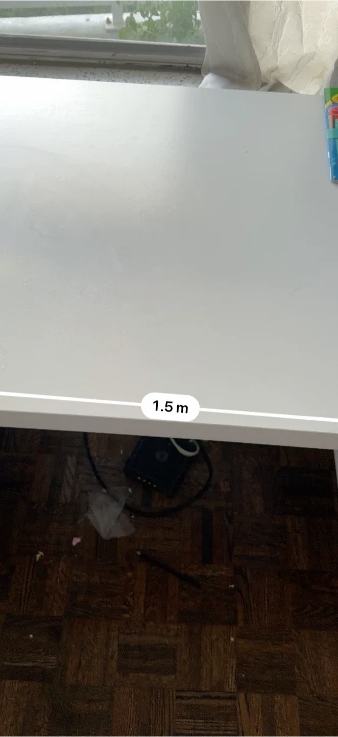 White Desk with Drawers - photo 2