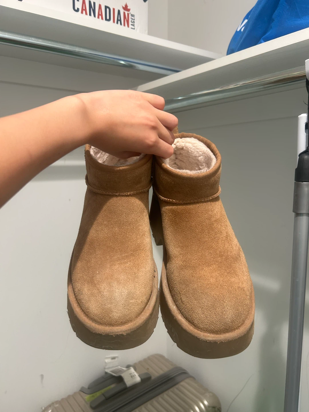 UGG Platform Boots - Size 9