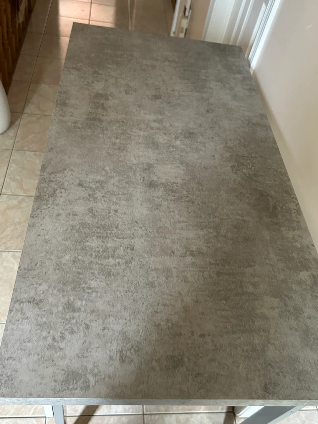 Grey Faux Concrete Desk - photo 5