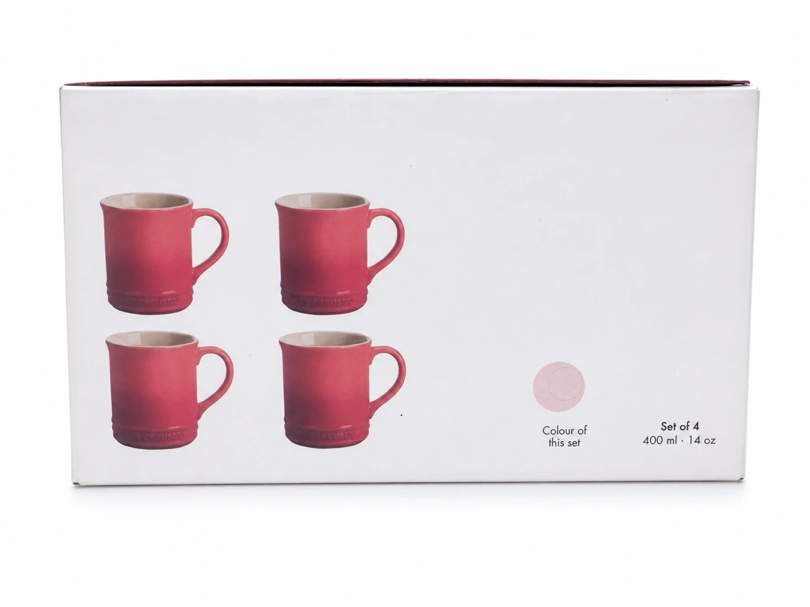 Le Creuset Set of 4 Mugs - 400ml - photo 3
