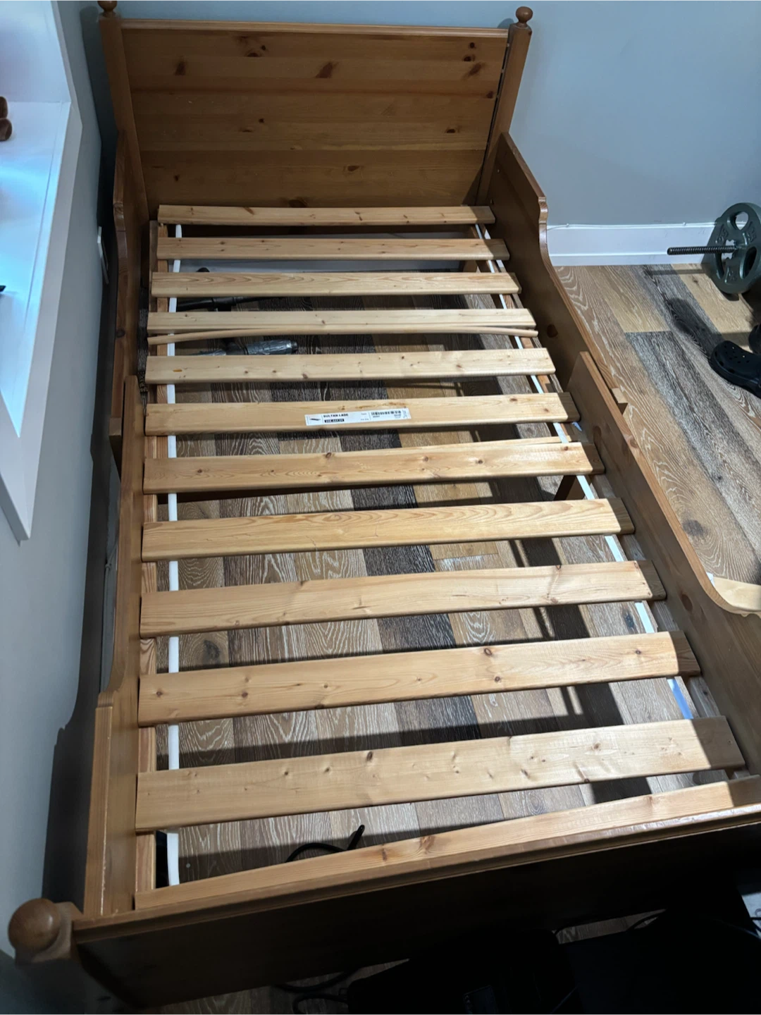 Wooden Twin Bed Frame - photo 2