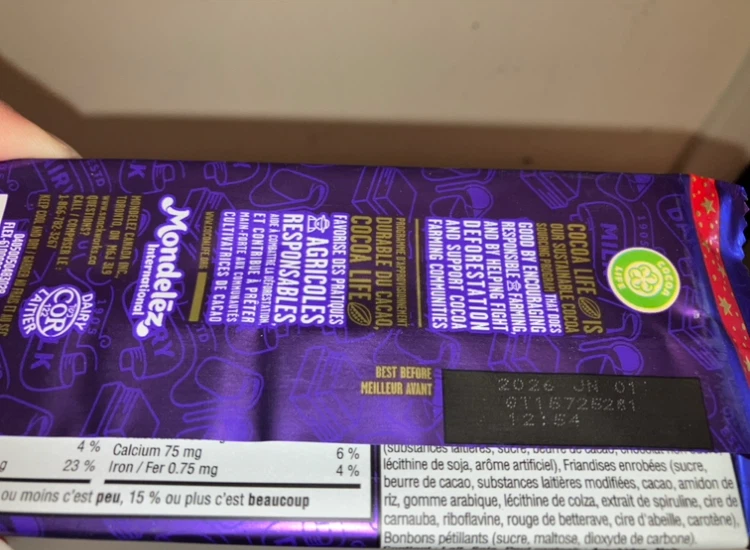 Cadbury Dairy Milk Fireworks Chocolate Bar with Popping Candy - photo 3