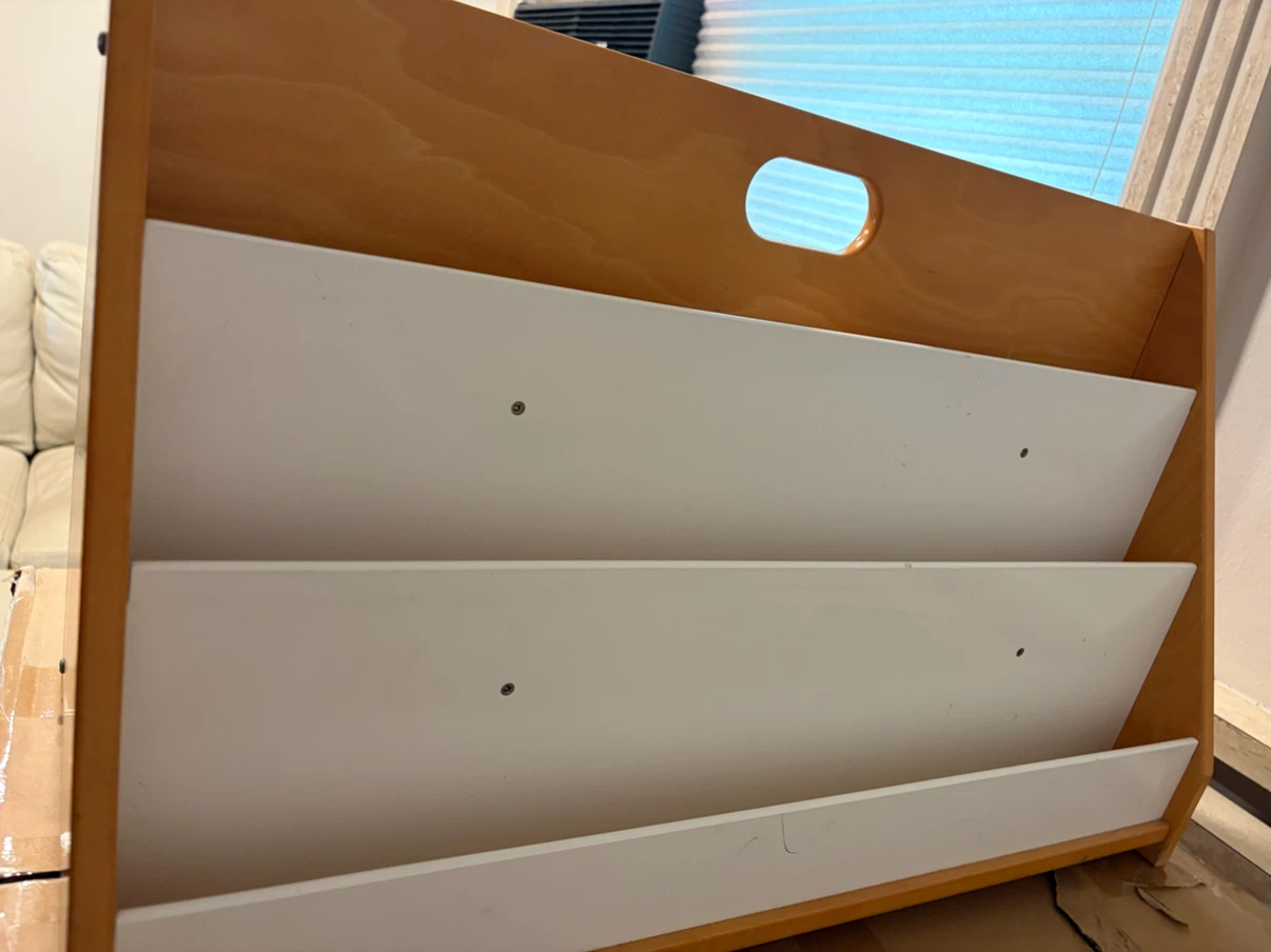 Wooden Book and Magazine Holder - photo 4