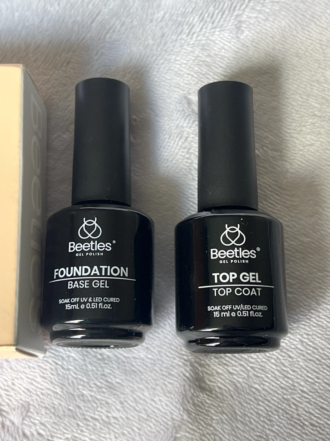 Beetles Gel Polish Base & Top Coat Set - photo 2