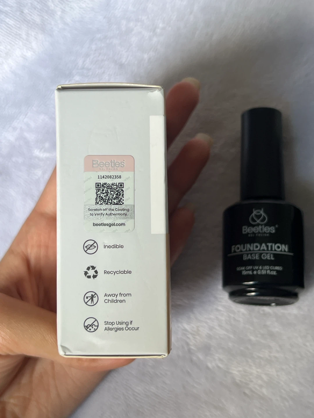 Beetles Gel Polish Base & Top Coat Set - photo 3