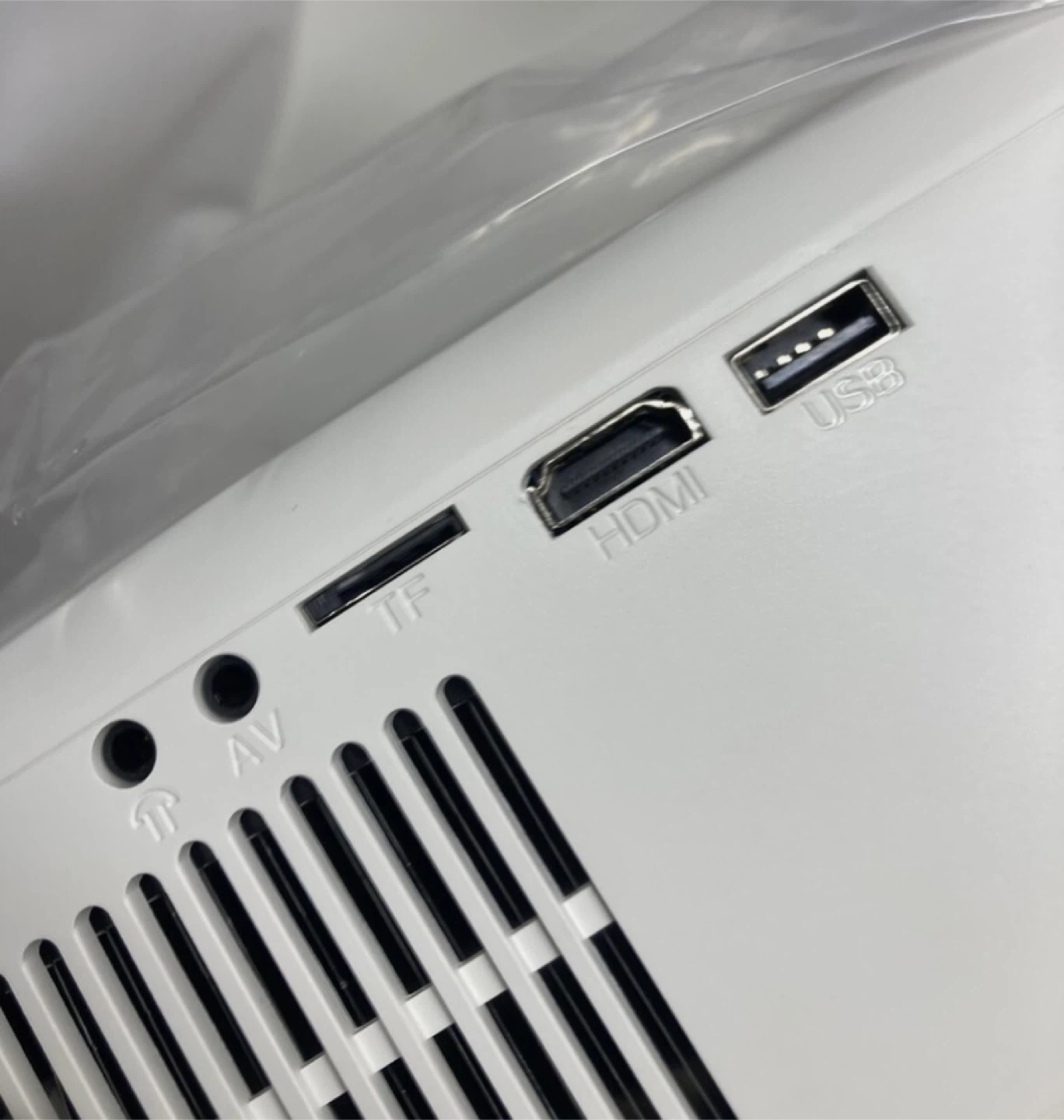 Eokeiy White Projector with HDMI, USB, TF and AV Ports - photo 4