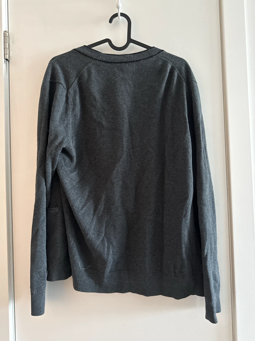 Express Cardigan Sweater - Charcoal Grey - photo 2