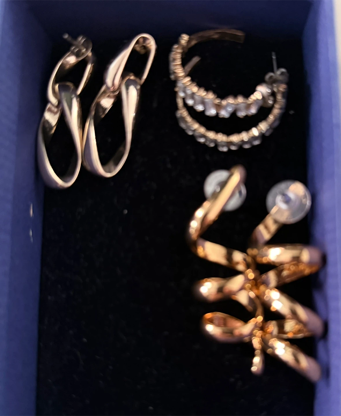 Assorted Hoop and Dangle Earrings Set - photo 3