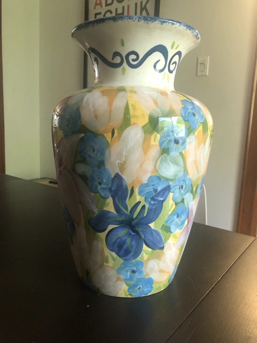 14” Certified International Lesal Studio Floral Vase - photo 5