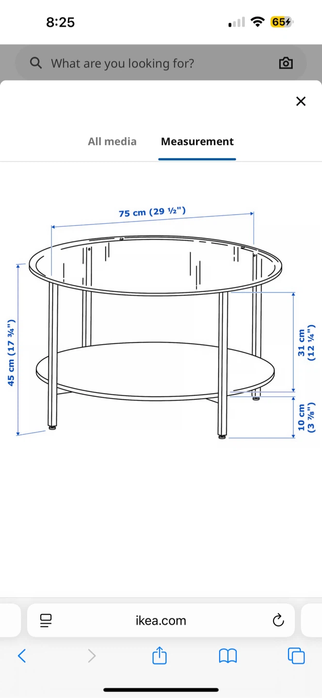 IKEA VITTSJÖ Coffee Table - photo 2