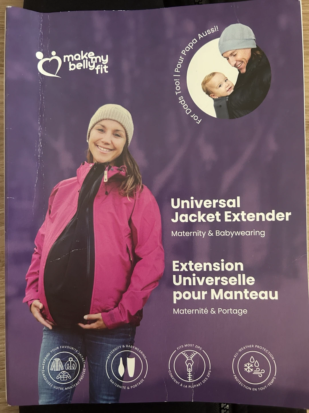Black Universal Jacket Extender