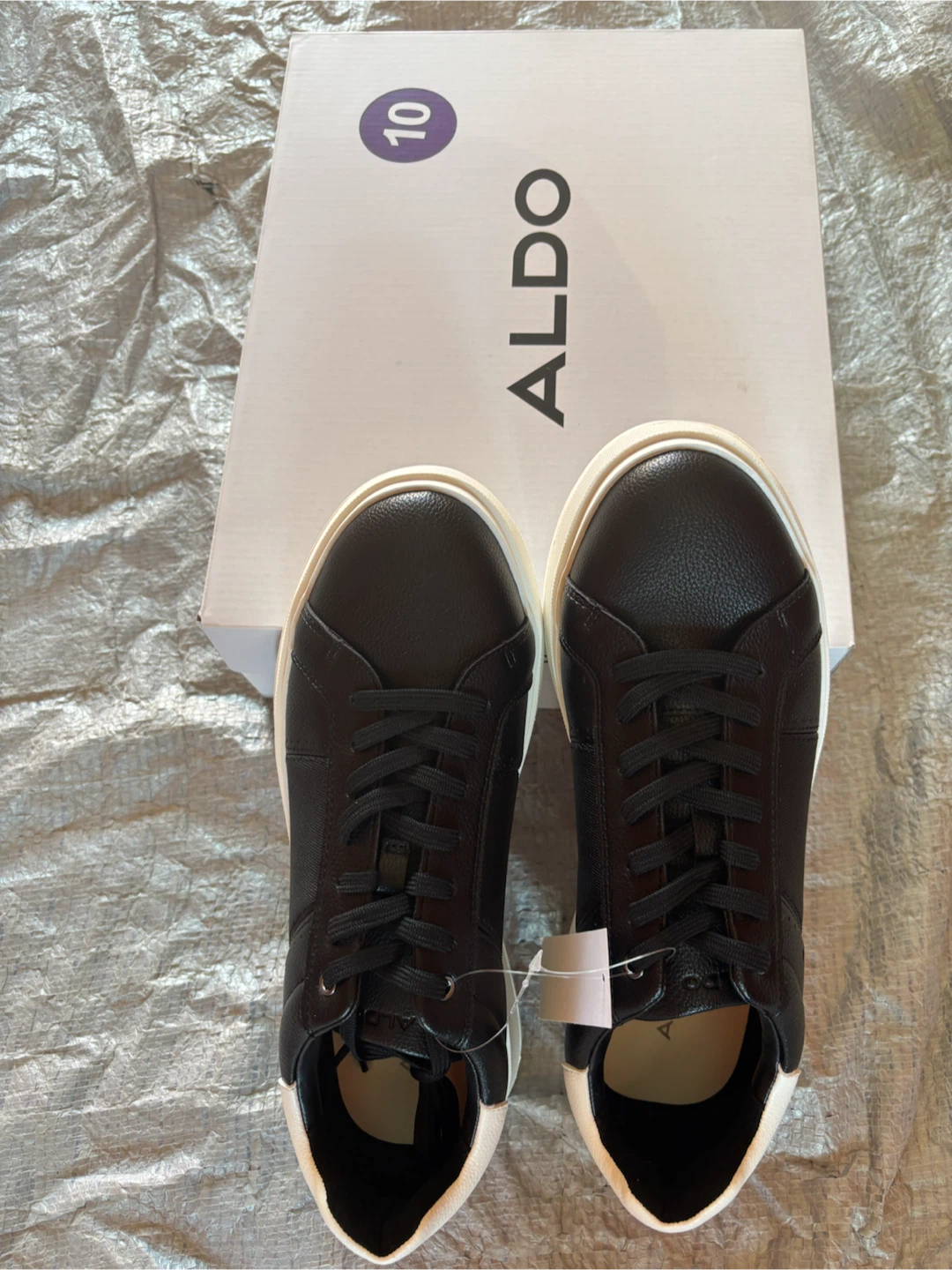 Men’s ALDO Black Sneakers - Size 10