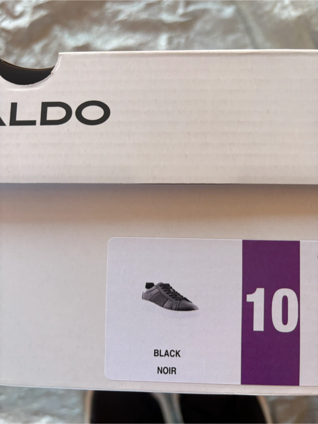 Men’s ALDO Black Sneakers - Size 10 - photo 2