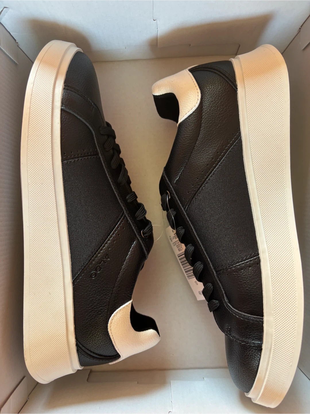 Men’s ALDO Black Sneakers - Size 10 - photo 4