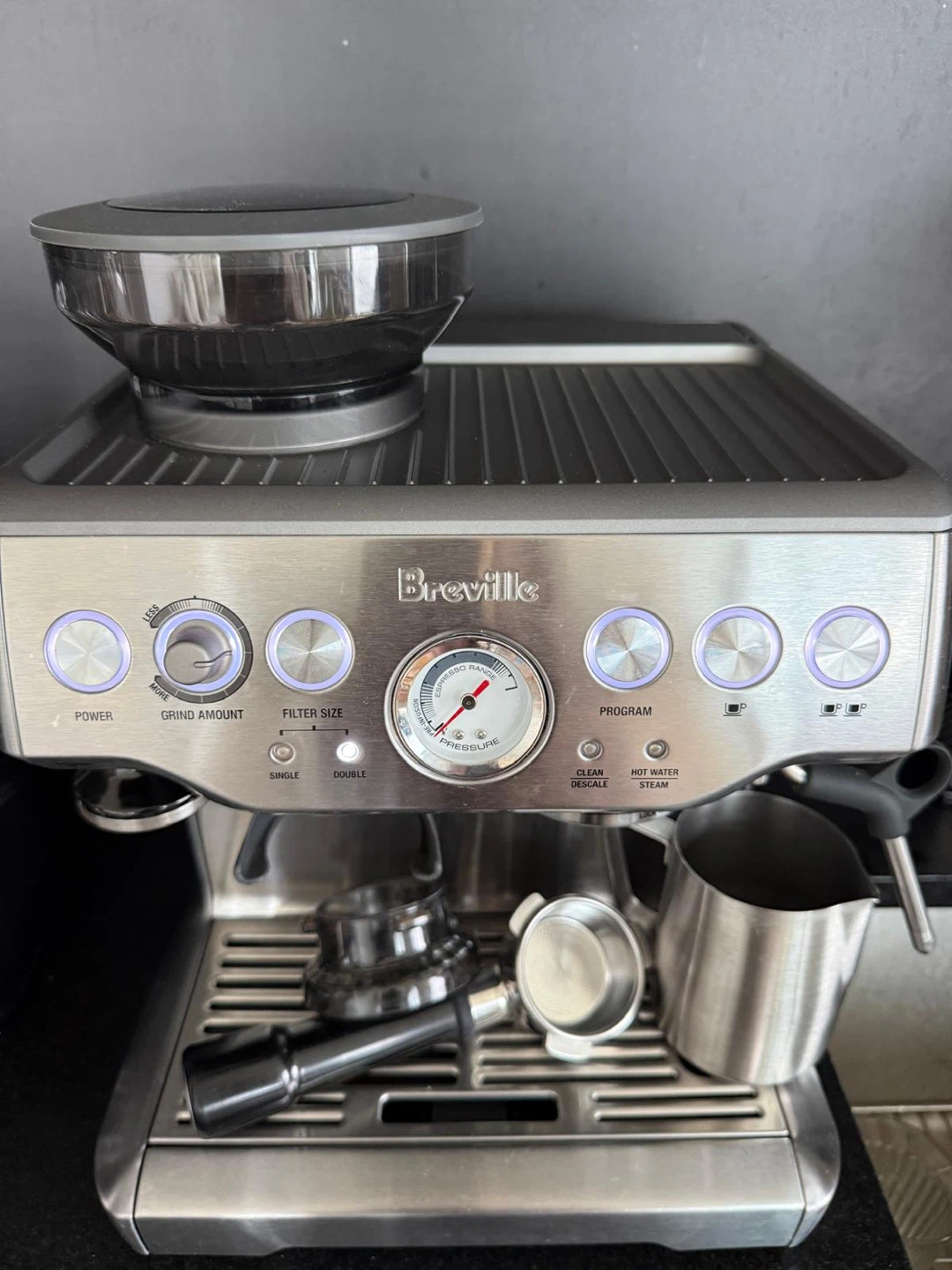 Breville BES870XL Barista Express Espresso Machine - photo 4