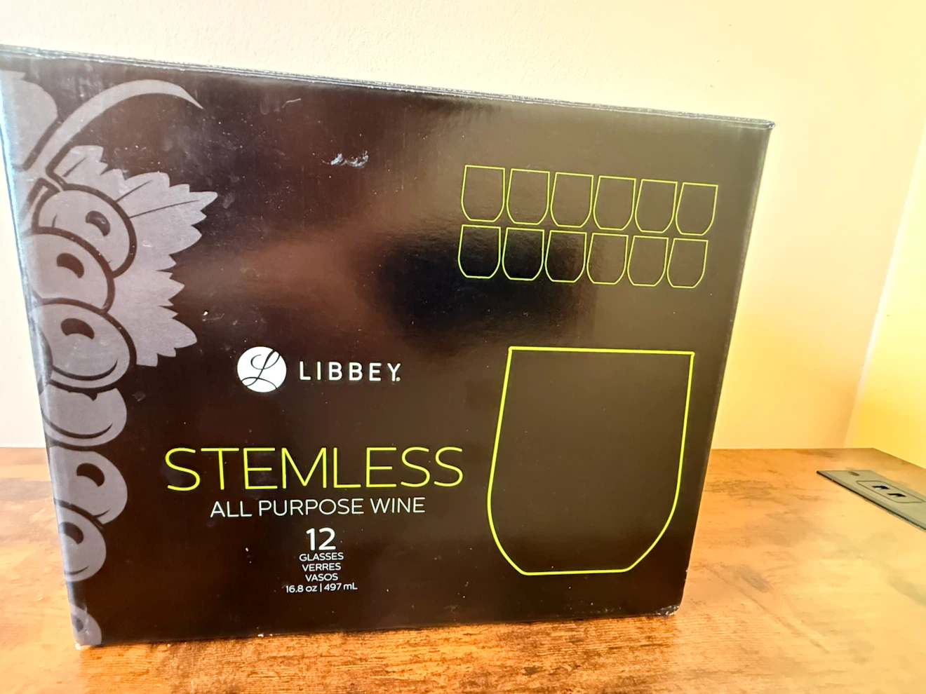 NEW Stemless Wine Glasses - photo 2