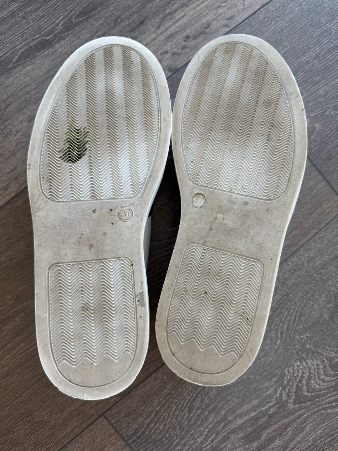 House of Holland White Leather Loafers Size 37 - photo 3