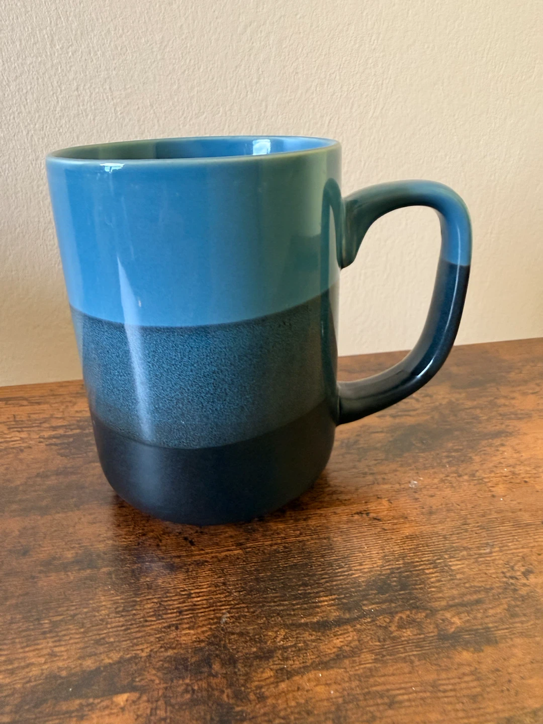 Blue Ombre Ceramic Mug