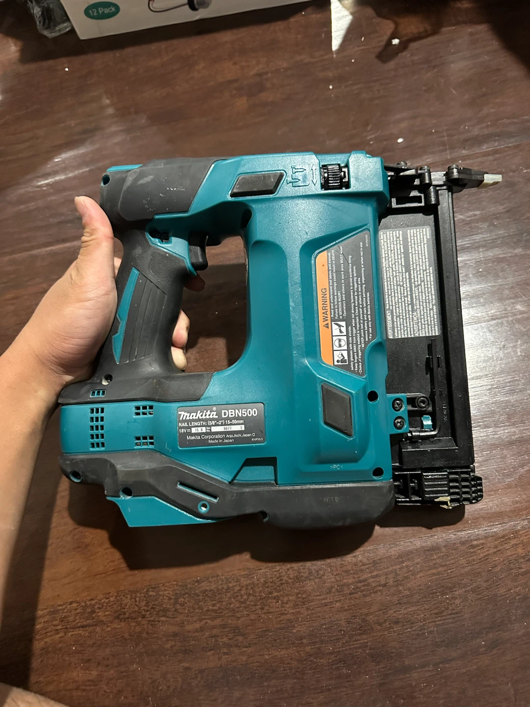 Makita DBN500 18V Cordless 18GA Brad Nailer - photo 2